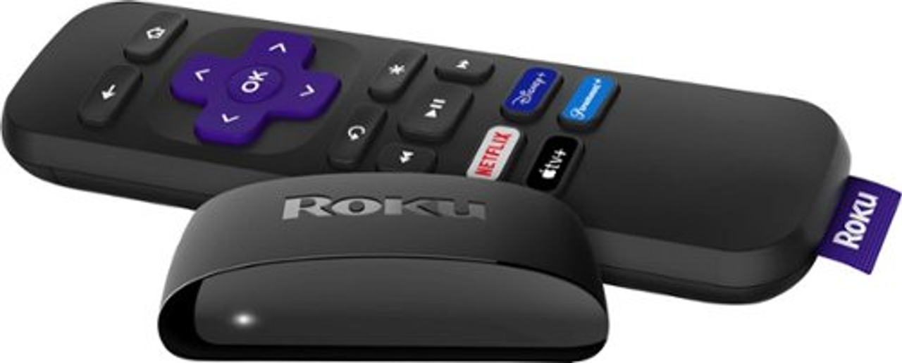 Roku Express (New, 2022) HD Streaming Device with High-Speed HDMI Cable, Simple Remote, and Fast Wi-Fi - Black