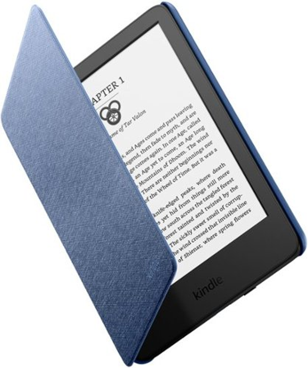 Amazon - Kindle Fabric Cover (11th Gen, 2022 release—will not fit Kindle Paperwhite or Kindle Oasis) - Blue