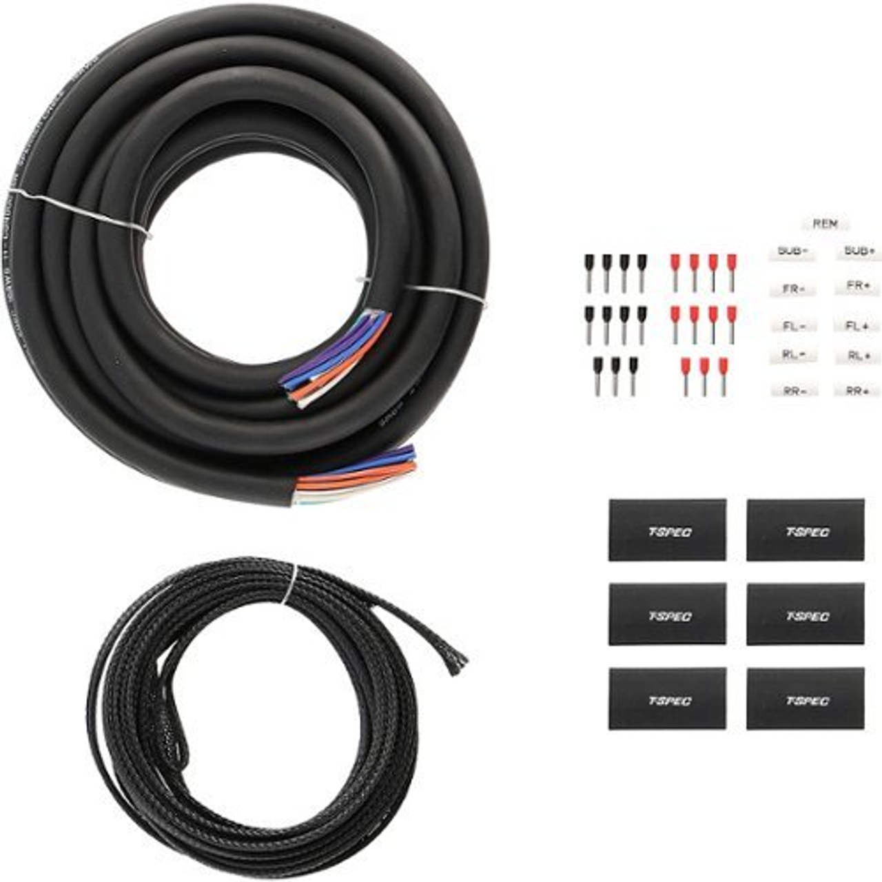 T-Spec - Speaker Wire Kit for Most Vehicles - Multi