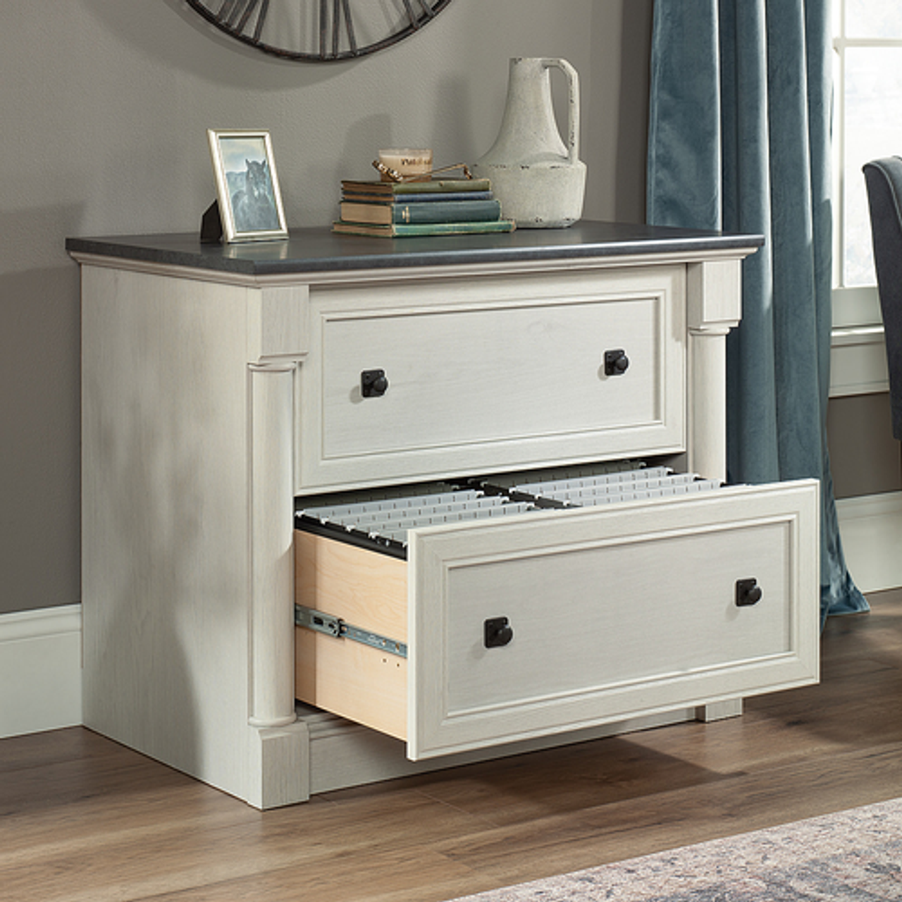 Sauder - Palladia 2-drawer lateral file cabinet