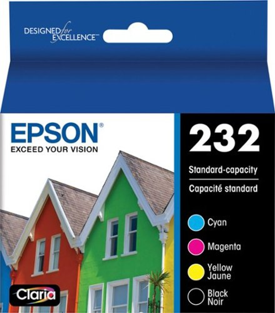 Epson - T232 Blk and Color Combo Ink, Std Cap