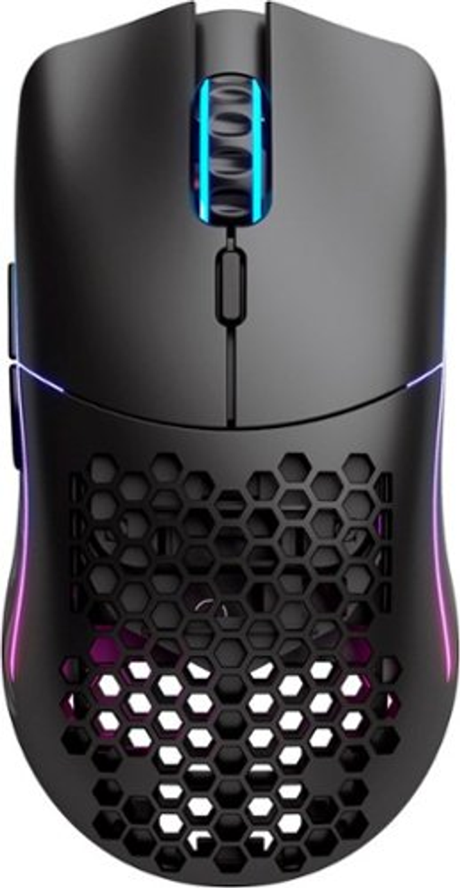 Glorious - Model O Minus Wireless RGB Honeycomb Gaming Mouse - Matte Black