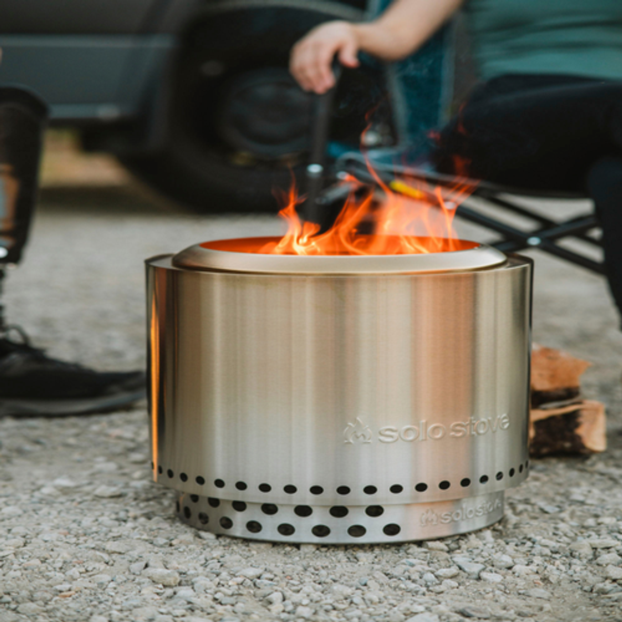 Solo Stove Ranger + Stand & Shelter 2.0 Bundle - Stainless Steel