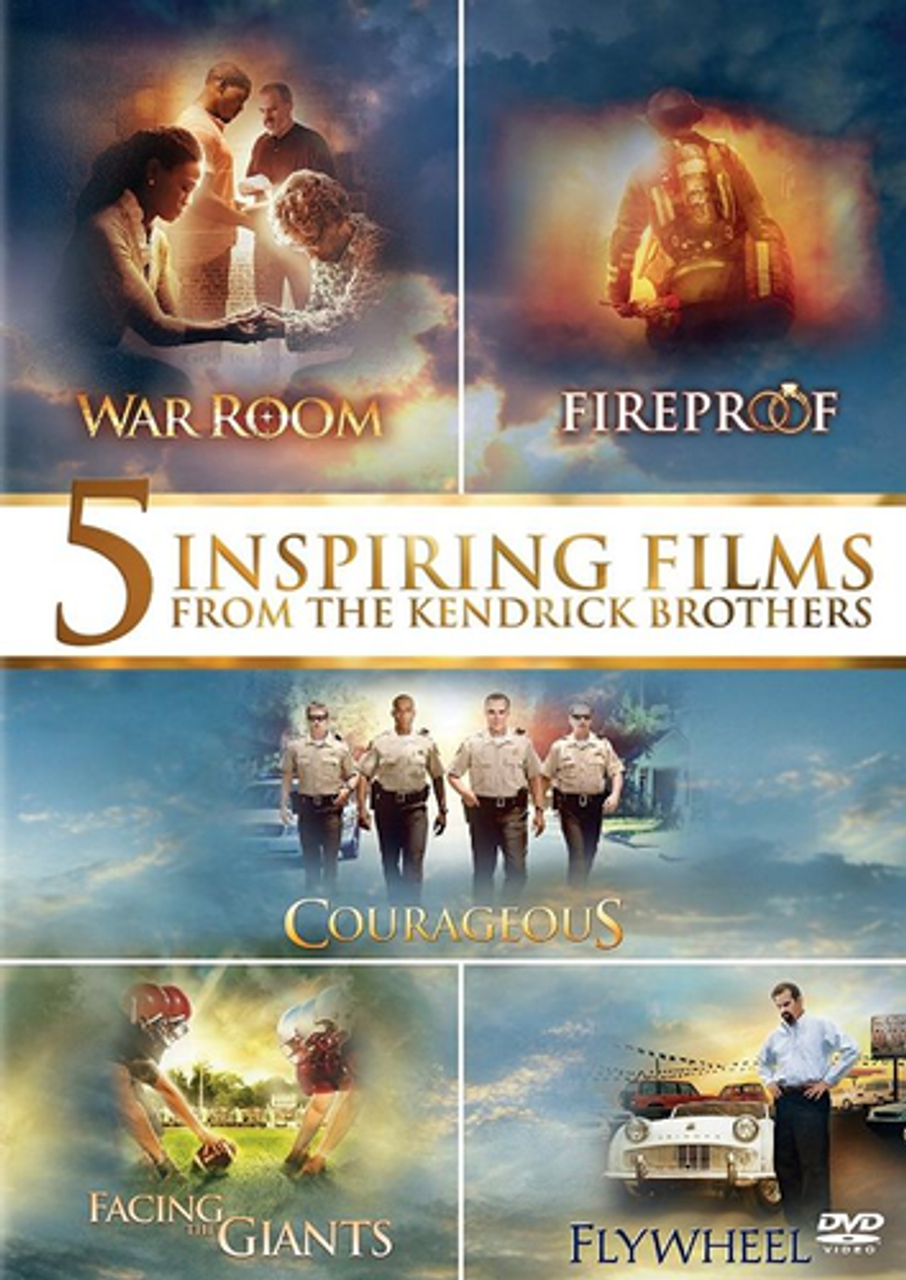 Courageous/Facing the Giants/Fireproof/Flywheel/War Room [5 Discs] [DVD]