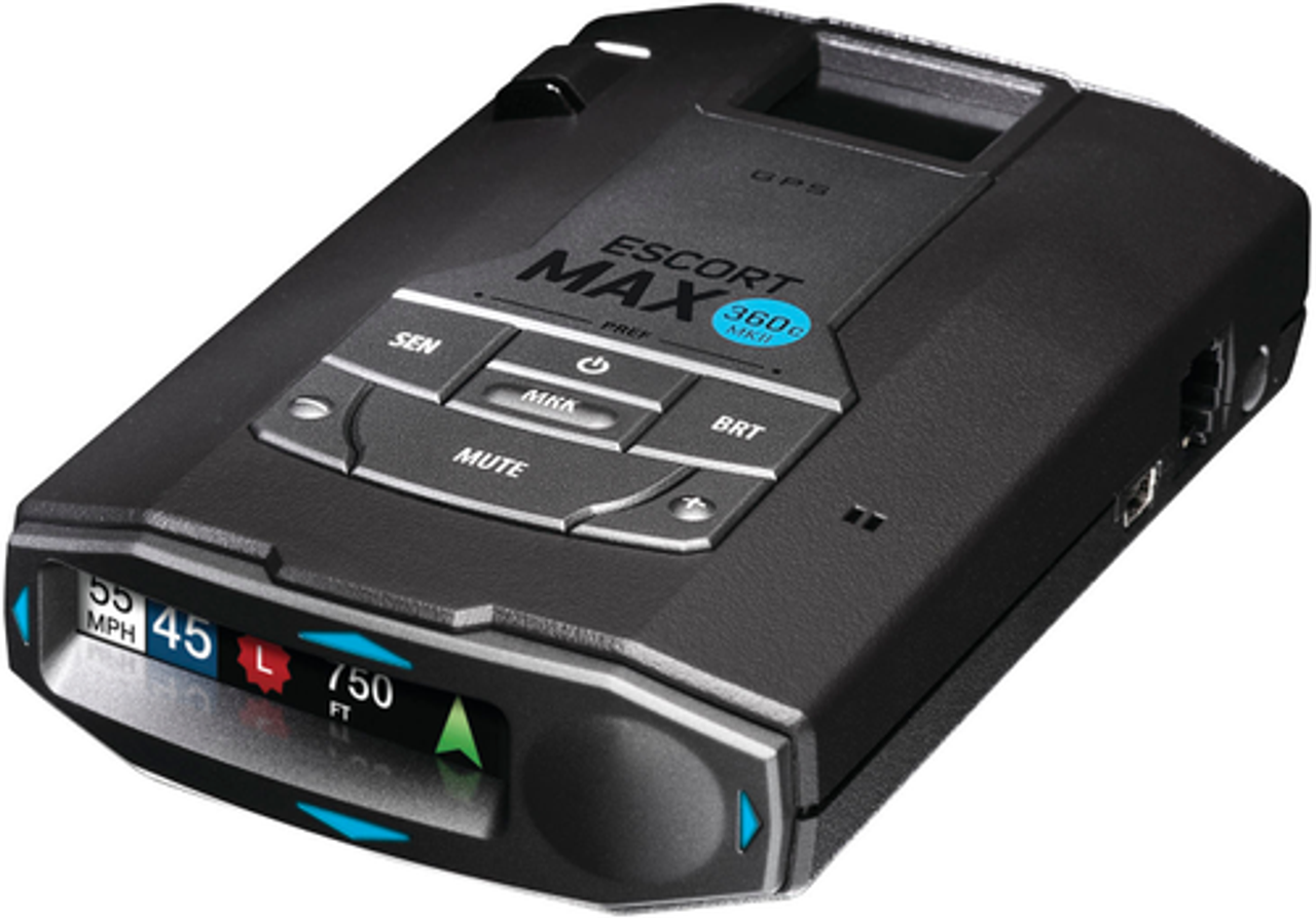 Escort - MAX 360c MKII Radar Detector - Blue