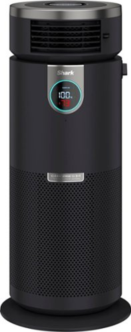 Shark - Air Purifier MAX 3-in-1 with True HEPA Filter, Air Purifier, Purified Heat, Purifed Fan, Odor Lock, 1000 sq. ft. - Black