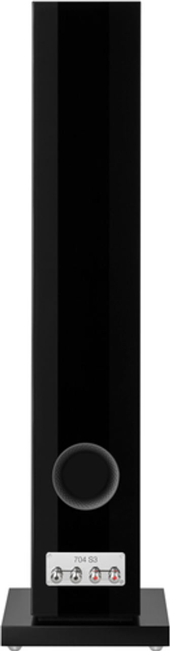 Bowers & Wilkins - 700 Series 3 Floorstanding Speaker w/5" midrange, dual 5" bass (each) - Gloss Black