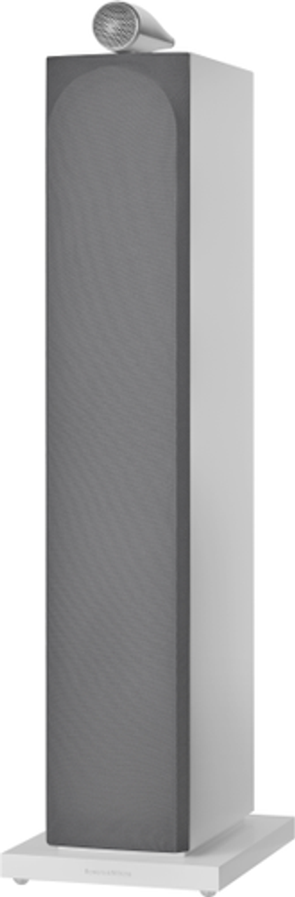 Bowers & Wilkins - 700 Series 3 Floorstanding Speaker w/6" midrange, dual 6.5" bass (each) - White