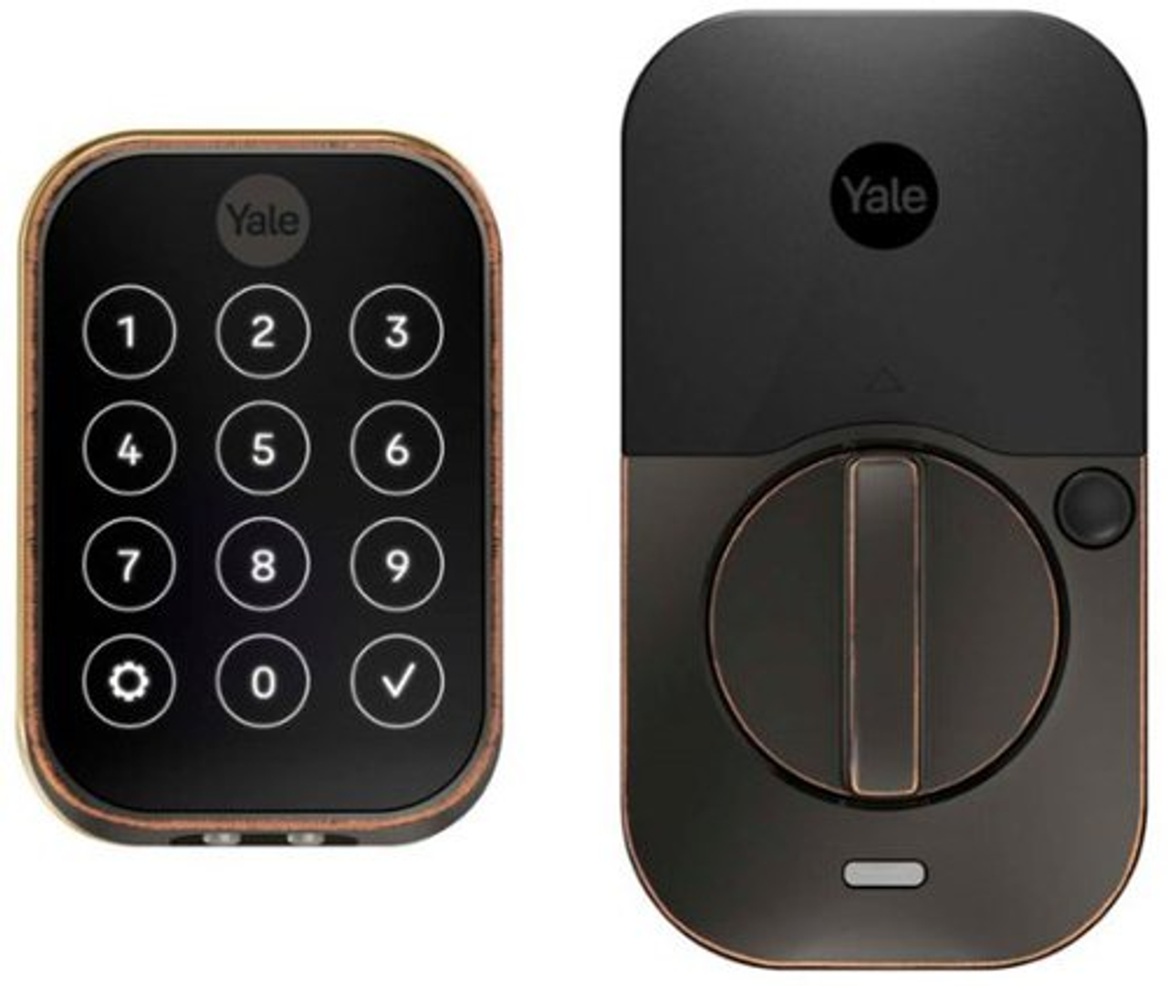 Yale Assure Lock 2, Key-Free Touchscreen Lock with Wi-Fi, Oil Rubbed Bronze - Oil Rubbed Bronze