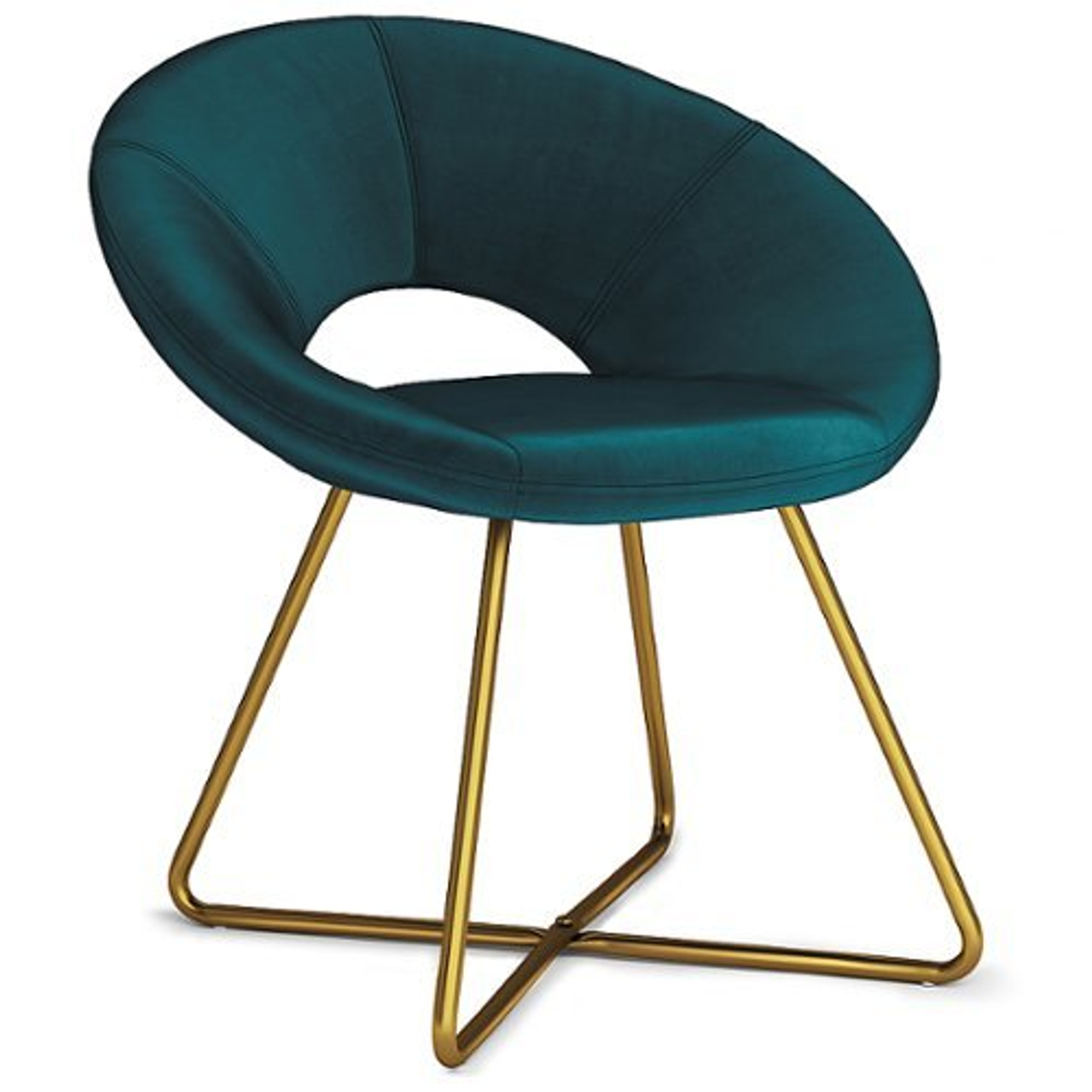 Simpli Home - Barrett Accent Chair - Teal