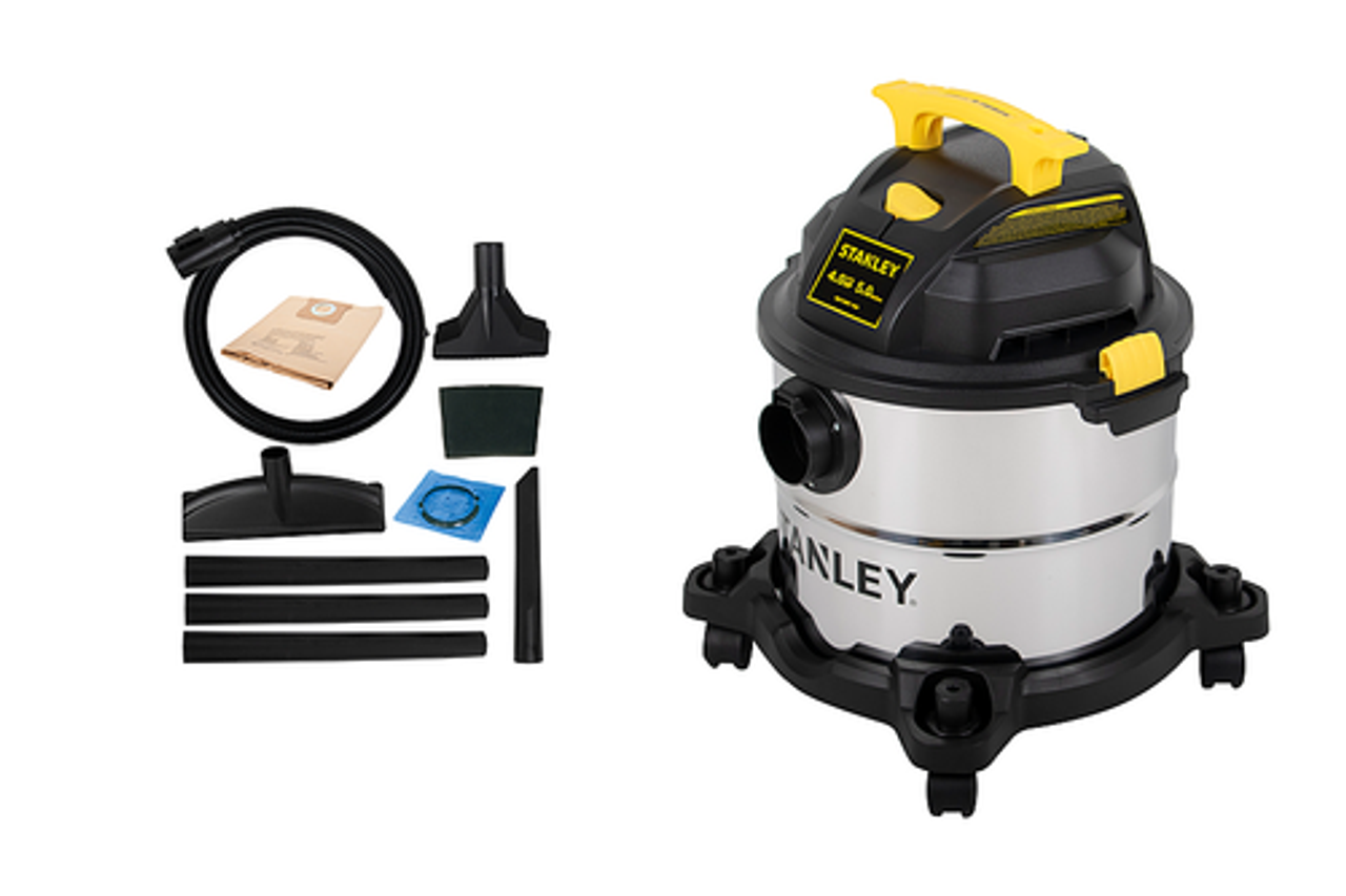 Stanley SL18115 SS 5 gallon wet/dry vacuum - metal