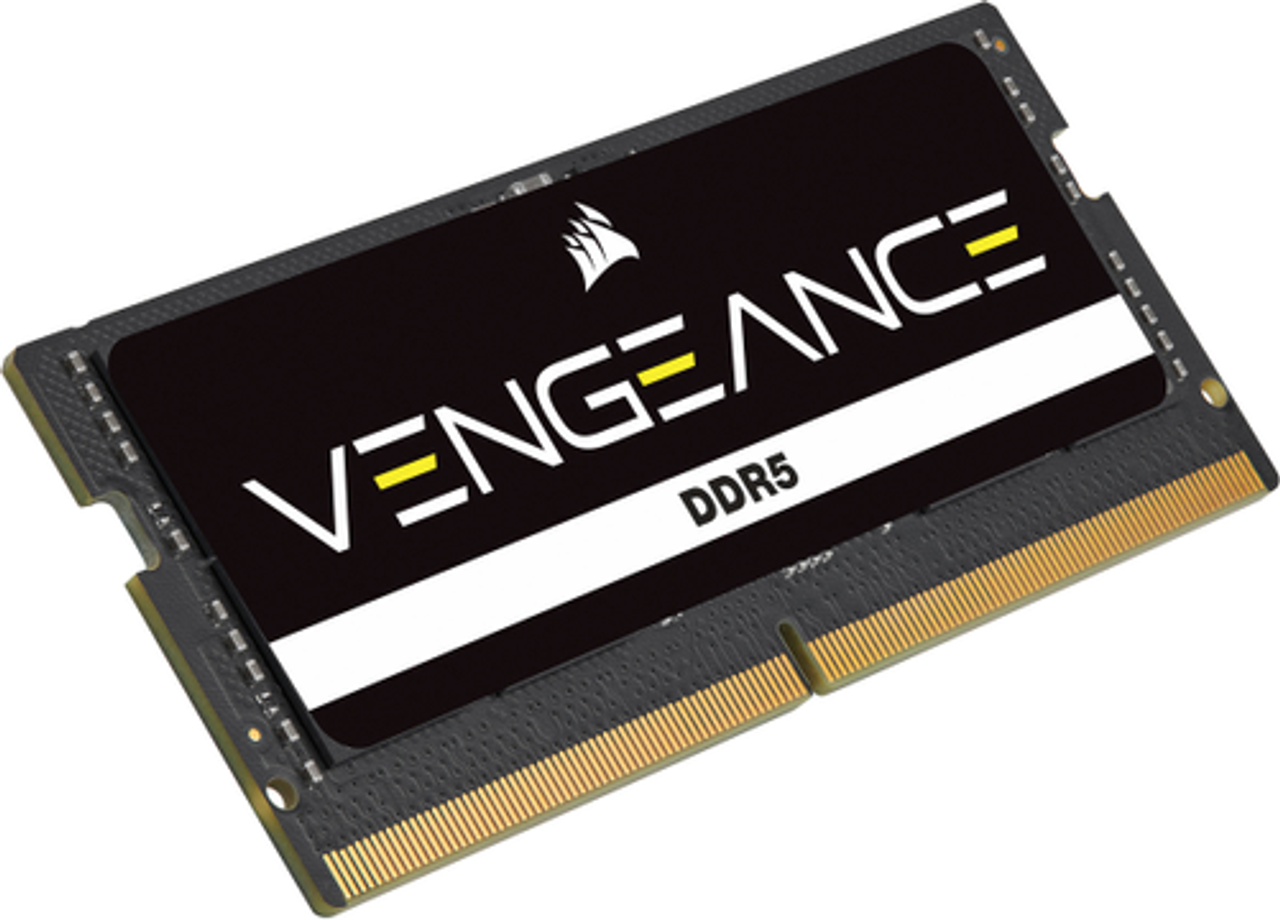 CORSAIR - VENGEANCE 32GB (1PK 32GB) 4800MHz DDR5 C40 So-DIMM Laptop Memory - Black