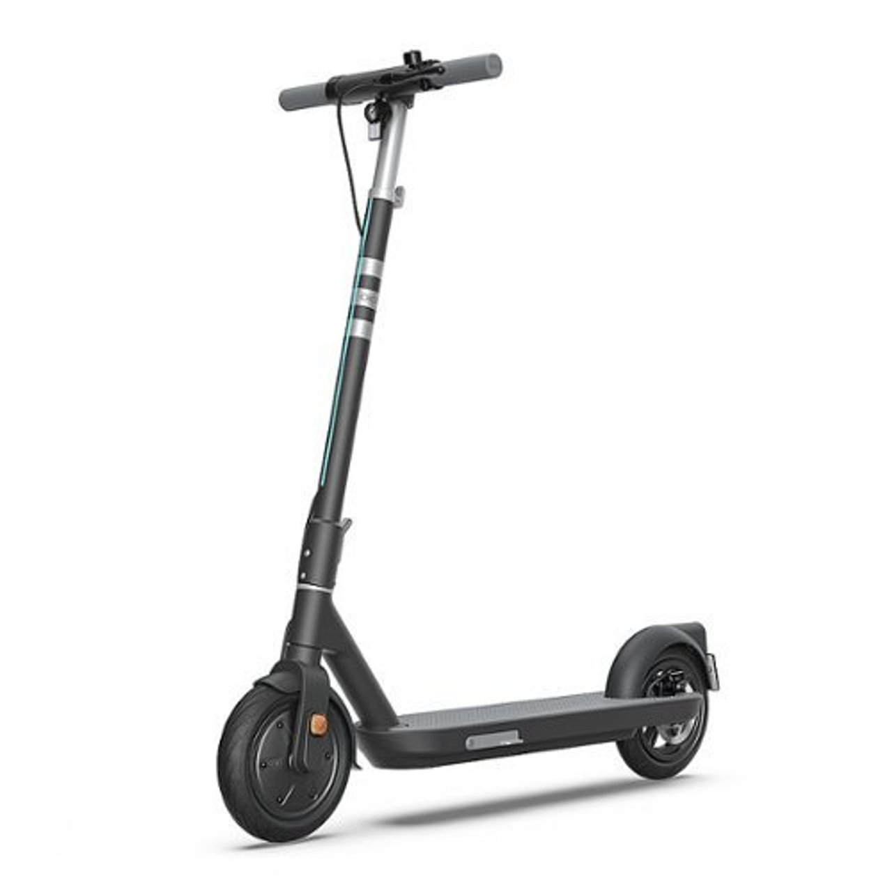 OKAI - Neon Lite Foldable Electric Scooter w/18.6 Miles Max Operating Range & 15.5 mph Max Speed - Black