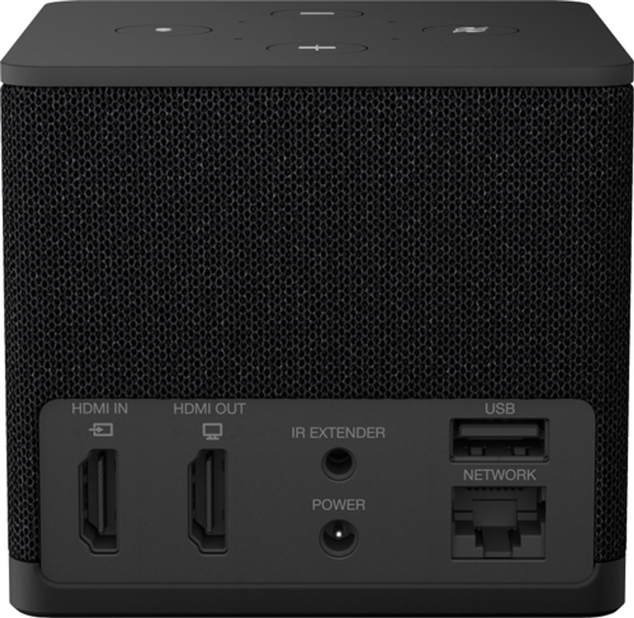 Amazon - Fire TV Cube, Hands-free streaming device with Alexa, Wi-Fi 6E, 4K Ultra HD - Black