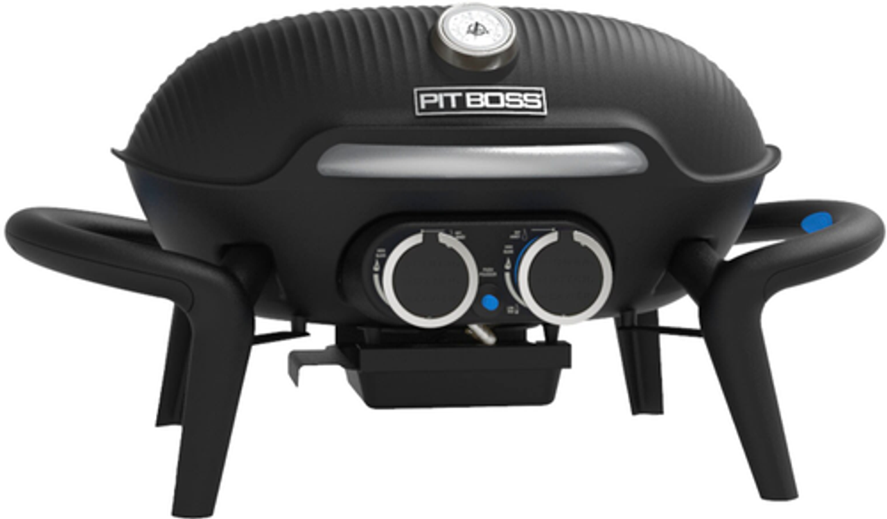 Pit Boss - 2-Burner Portable Gas Grill - Black Sand