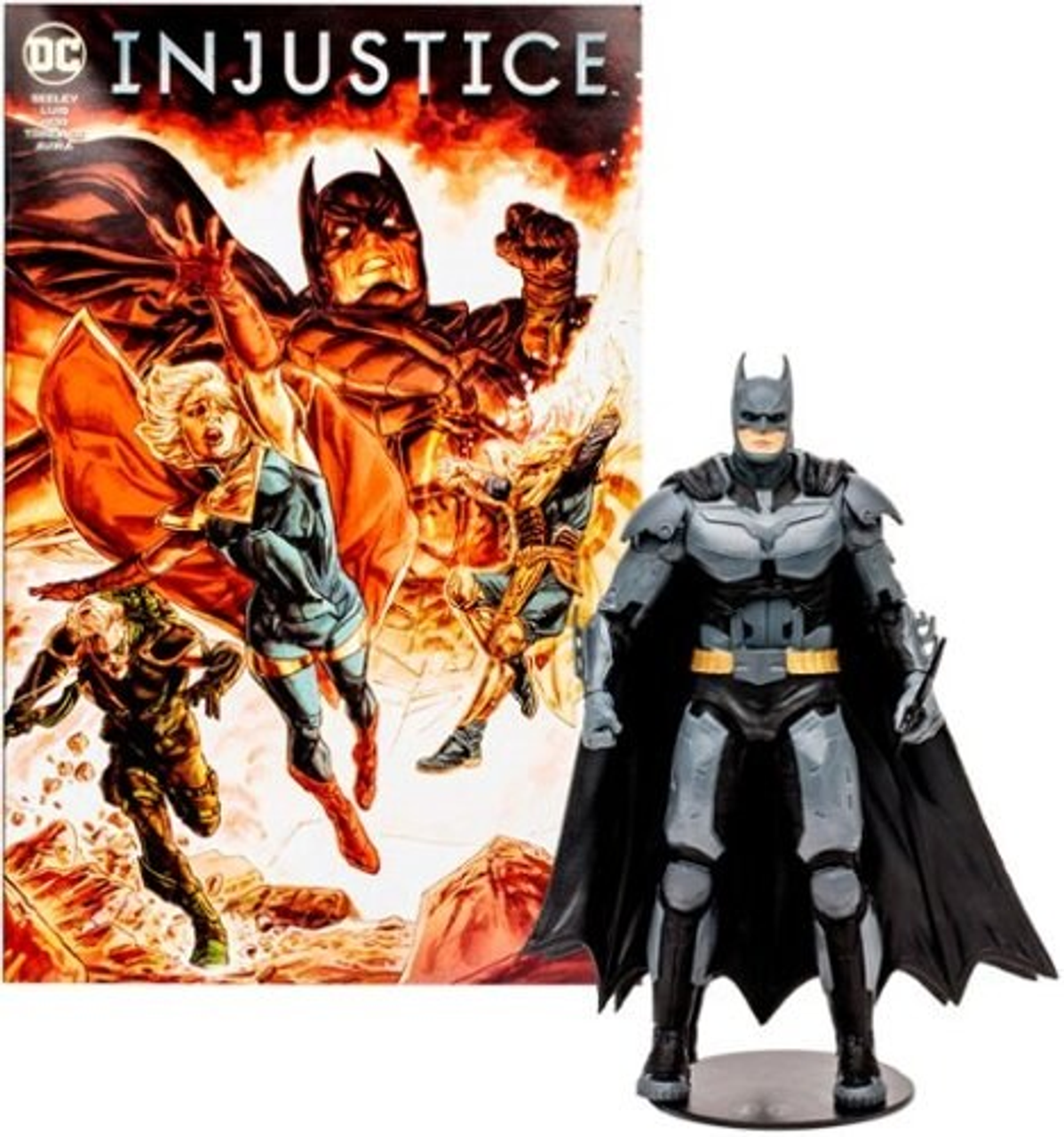 McFarlane Toys - DC Comics Page Punchers - Injustice 2 - 7" Batman Figure with Comic