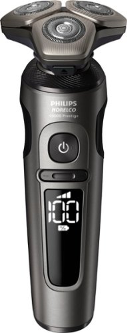 Philips Norelco 9000 Prestige Shaver with Qi Charging Pad SP9872/86 - Black