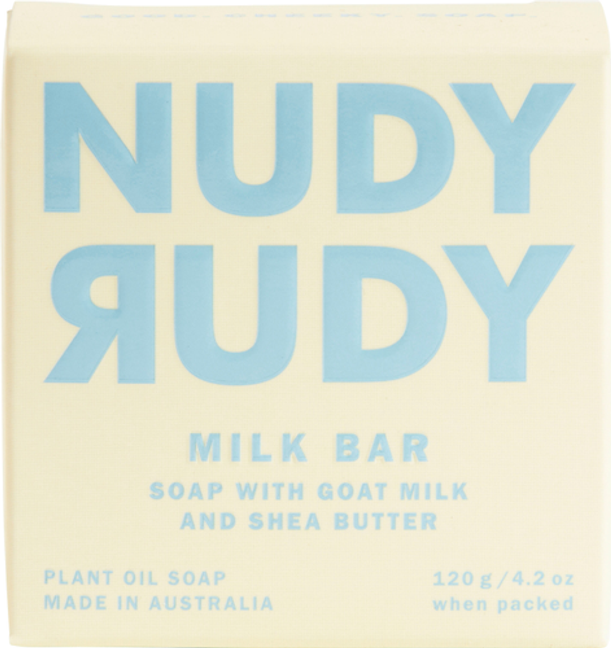 Nudy Rudy Bar Soap-Milk Bar - White