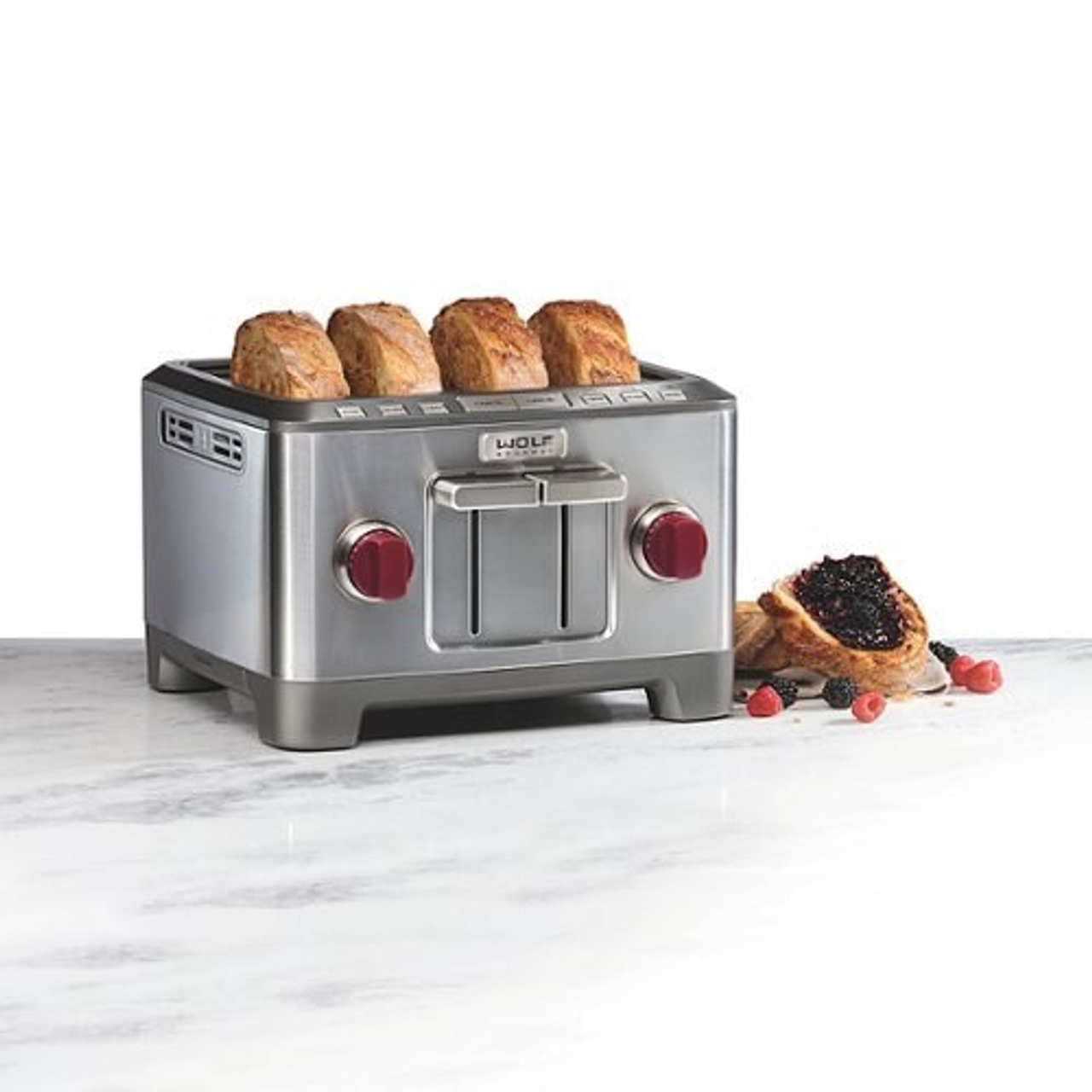 Wolf Gourmet Four-Slice Toaster - STAINLESS STEEL