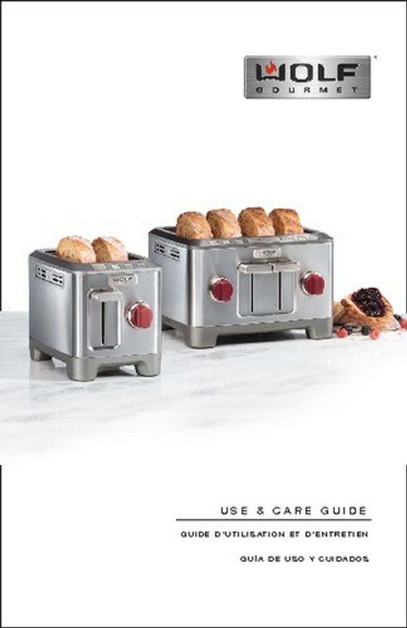 Wolf Gourmet Four-Slice Toaster - STAINLESS STEEL