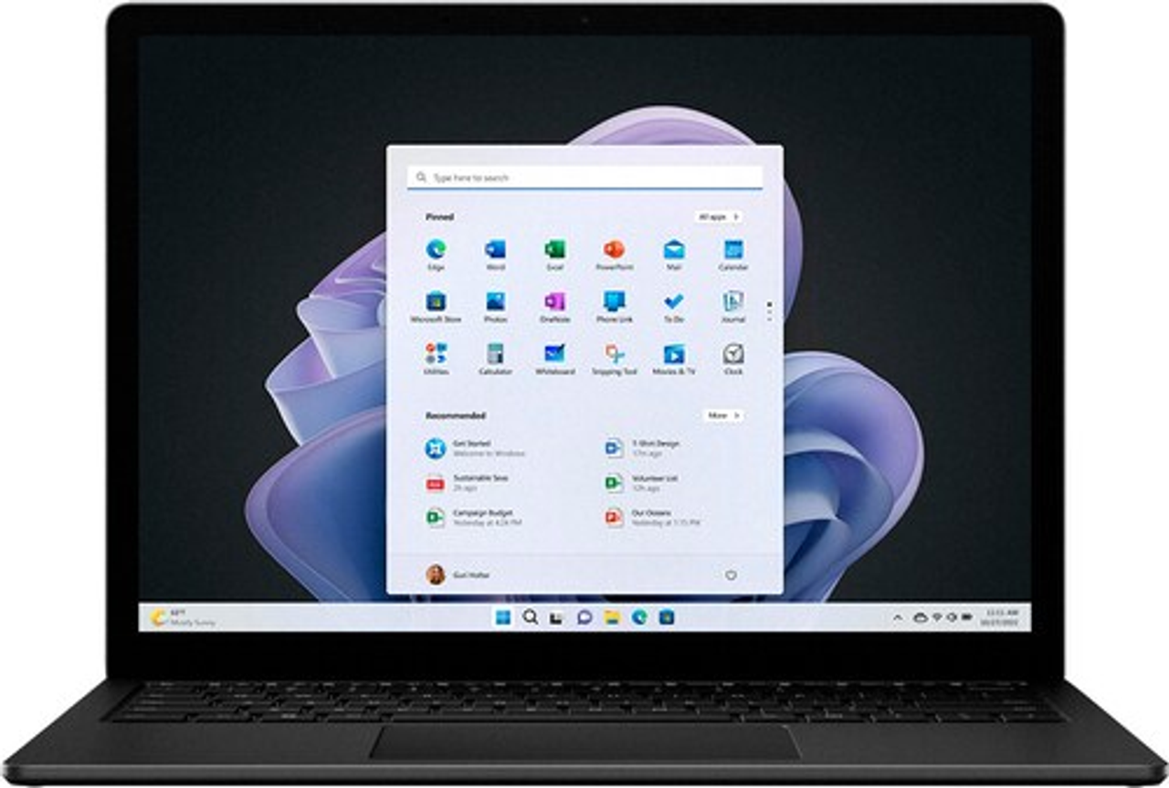 Microsoft - Surface Laptop 5 – 13.5” Touch Screen – Intel Evo Platform Core i5 – 8GB Memory – 512GB SSD (Latest Model) - Black