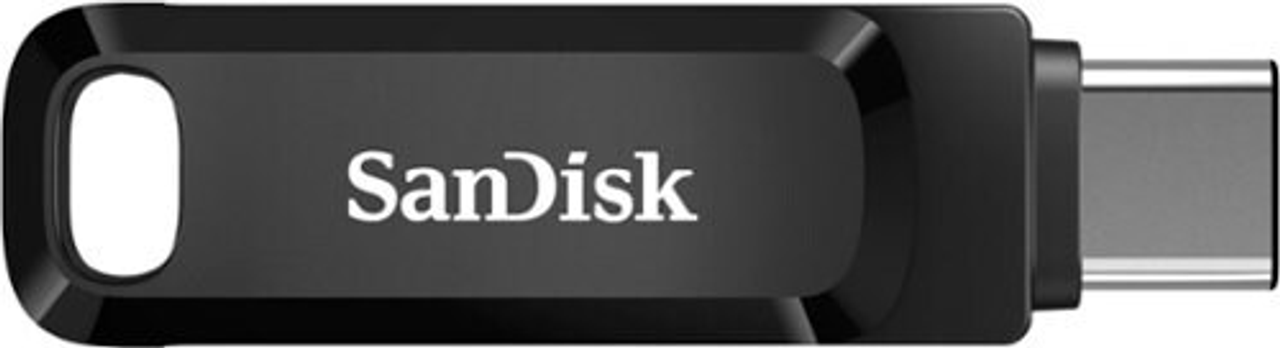 SanDisk - Ultra Dual Drive Go 512GB USB Type-A/USB Type-C Flash Drive - Black