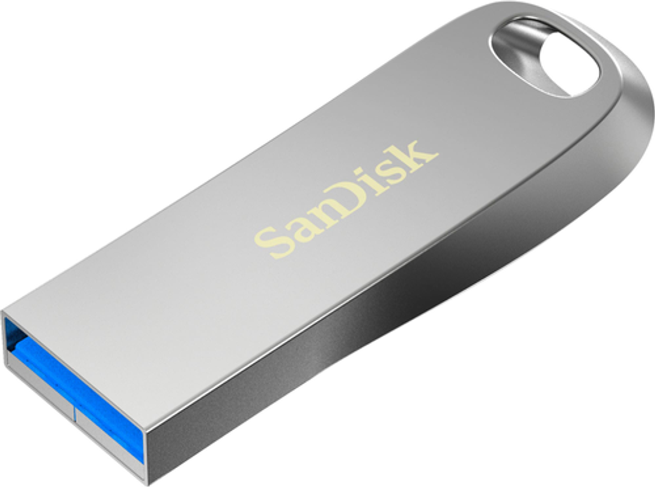 SanDisk - Ultra Luxe 512GB USB 3.1 Gen 1 Type A Flash Drive - Silver