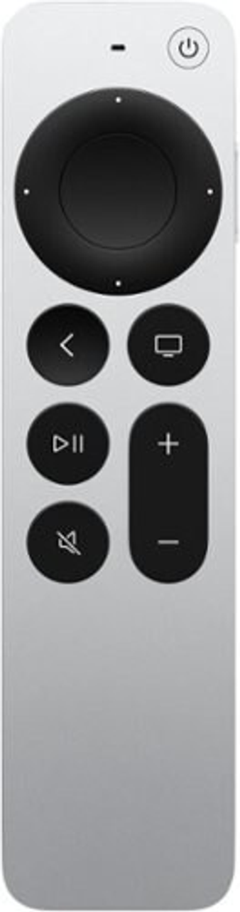 Apple - Siri Remote (3rd Generation) - Silver