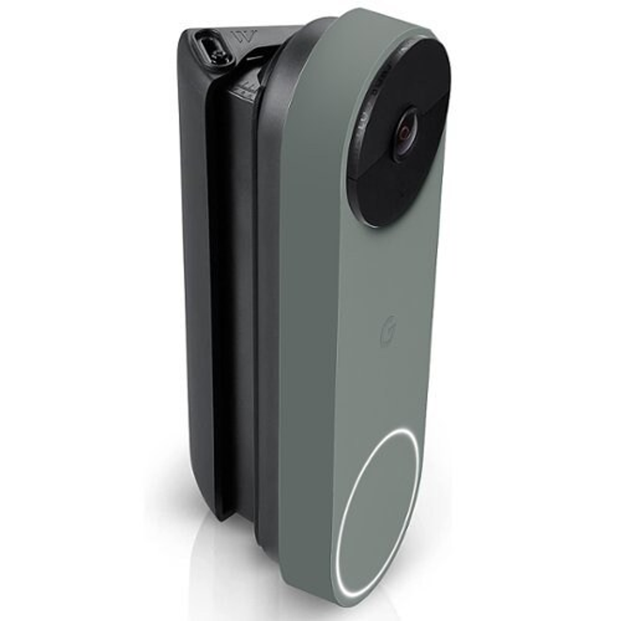 Wasserstein - Horizontal Adjustable Mount for Google Nest Doorbell (wired, 2nd gen) - Made for Google Nest