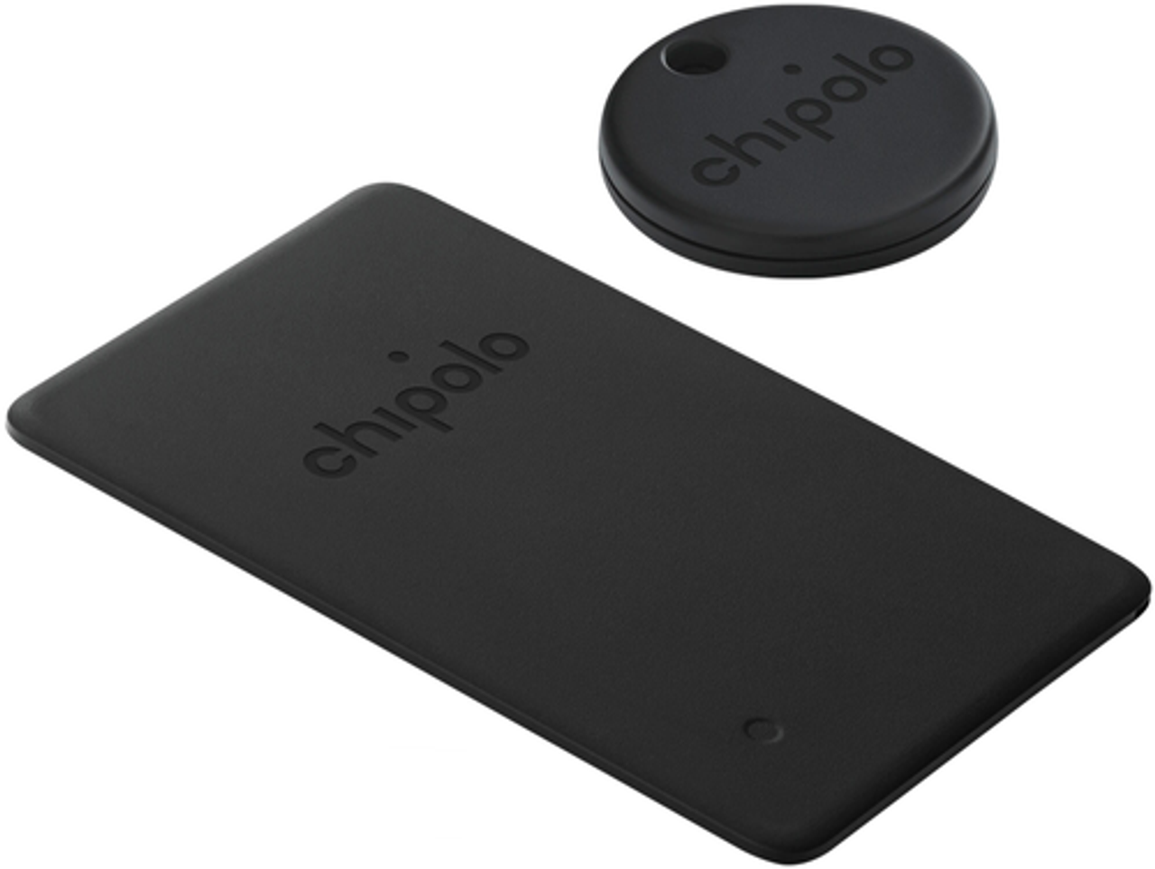 Chipolo - Spot item Tracker Bundle (ONE Spot + CARD Spot) - Almost Black