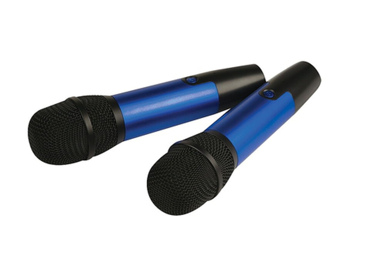 Singsation - FREESTYLE Wireless Karaoke System Blue - Blue