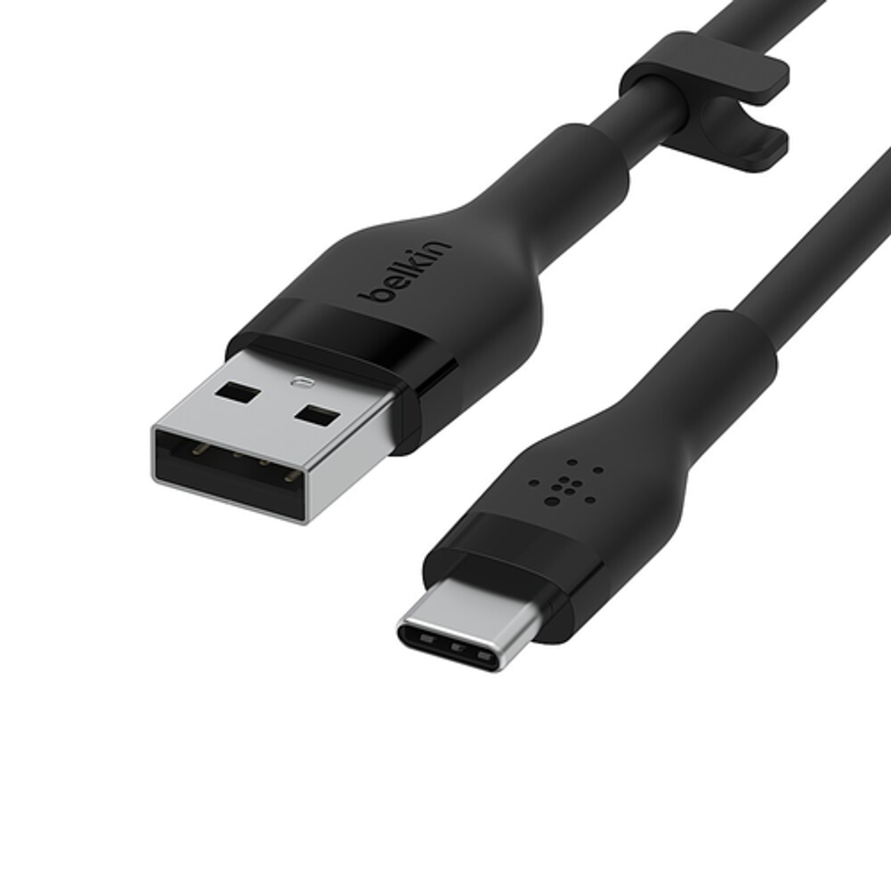 Belkin - BOOSTCHARGE Flex USB-C to USB-C Cable - Black