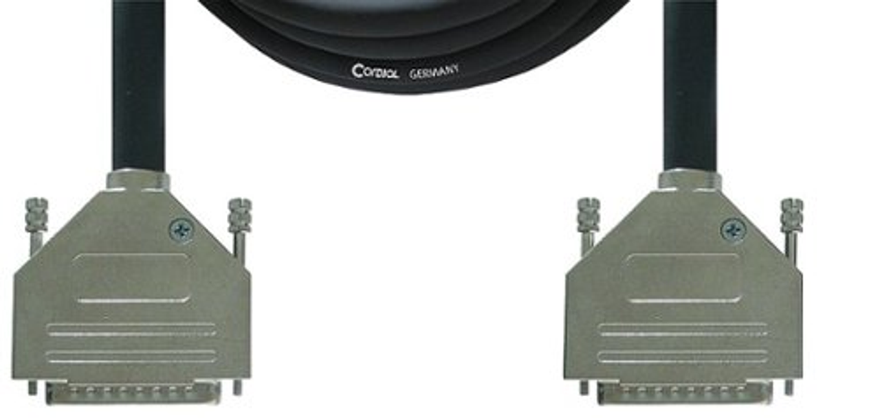 Cordial - 8-Channel Multicore Digi-Design Interface Cable - Black