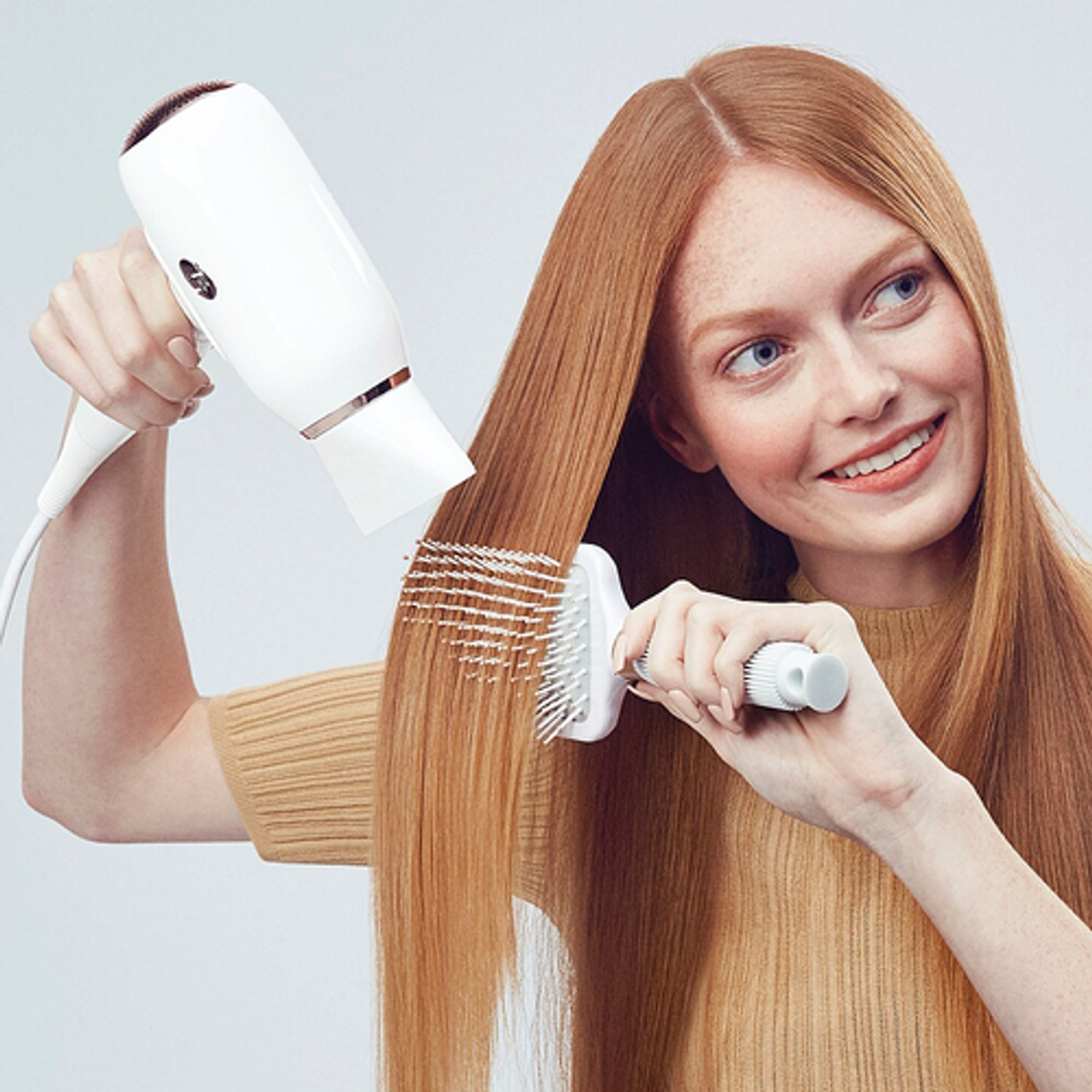 T3 - Fit Compact Professional Hair Dryer - White & Rose Gold