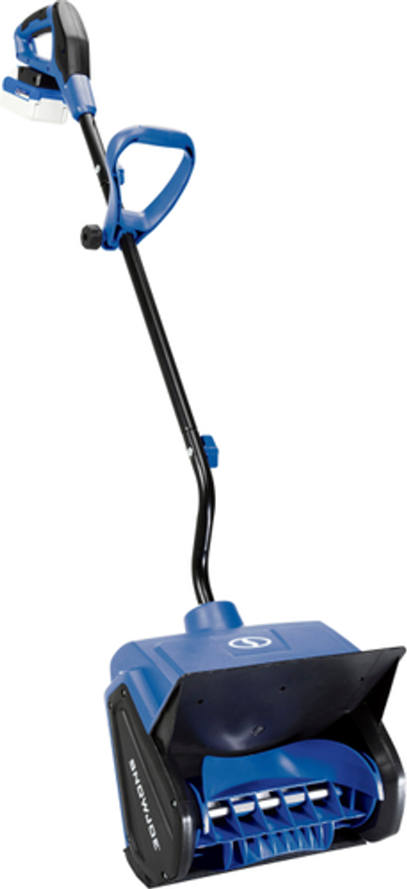 Snow Joe - 24-Volt iON+ Cordless 13-Inch 4Ah Snow Shovel Bundle w/CVR, Ice Dozer - blue