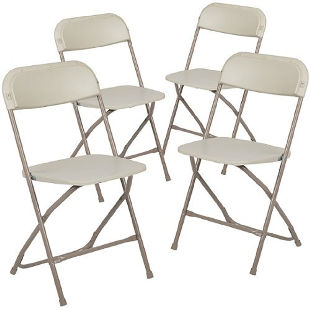 Flash Furniture - Hercules Folding Chair - Beige