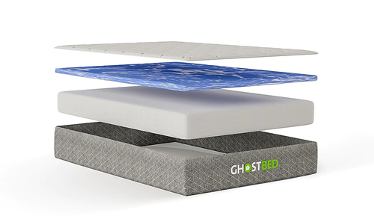 GhostBed 10" RV Mattress – Low Profile Gel Memory Foam