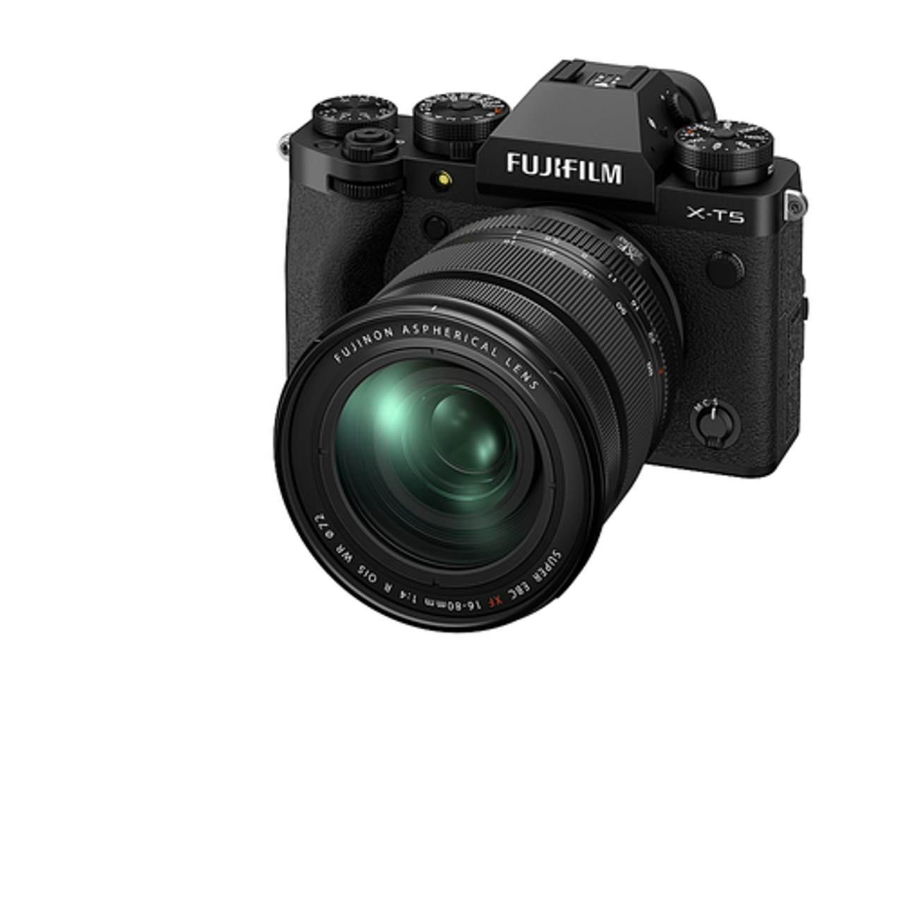 FUJIFILM X-T5 Mirrorless Camera Body, Black w/ FUJINON XF16-80mmF4 R OIS WR Lens Kit