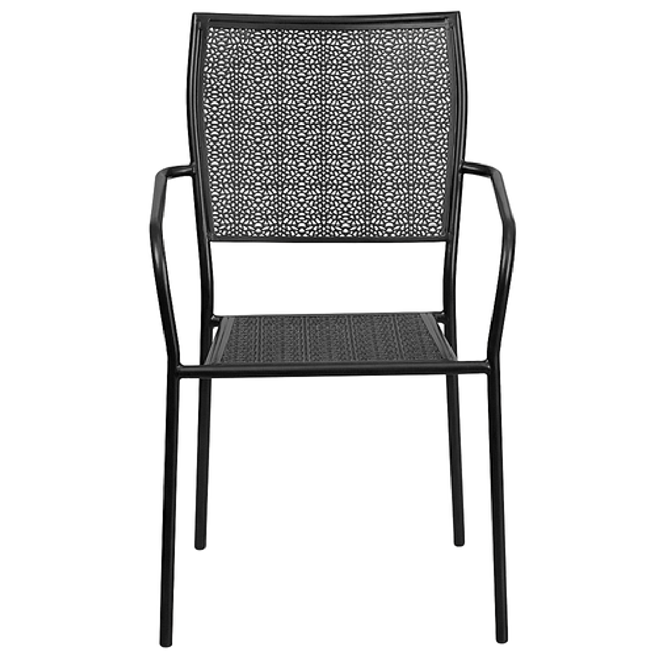 Flash Furniture - Oia Patio Chair - Black