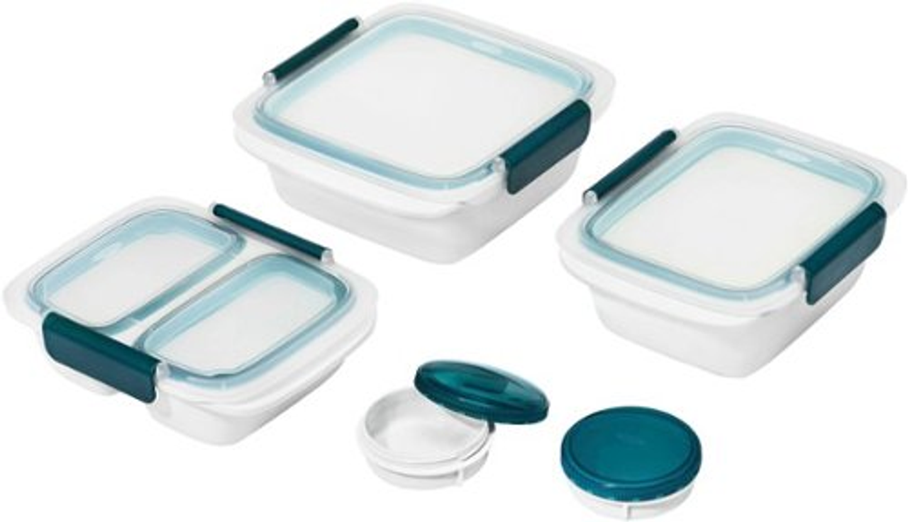 OXO - Good Grips Prep & Go Leakproof Containers - 10pc Starter Set - Clear
