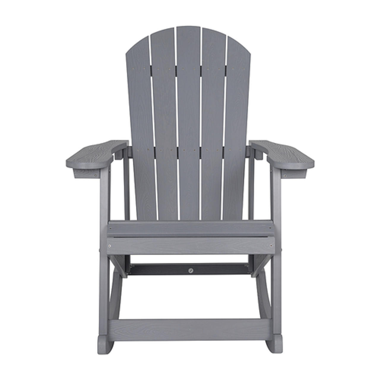 Flash Furniture - Savannah Rocking Patio Chair - Light Gray