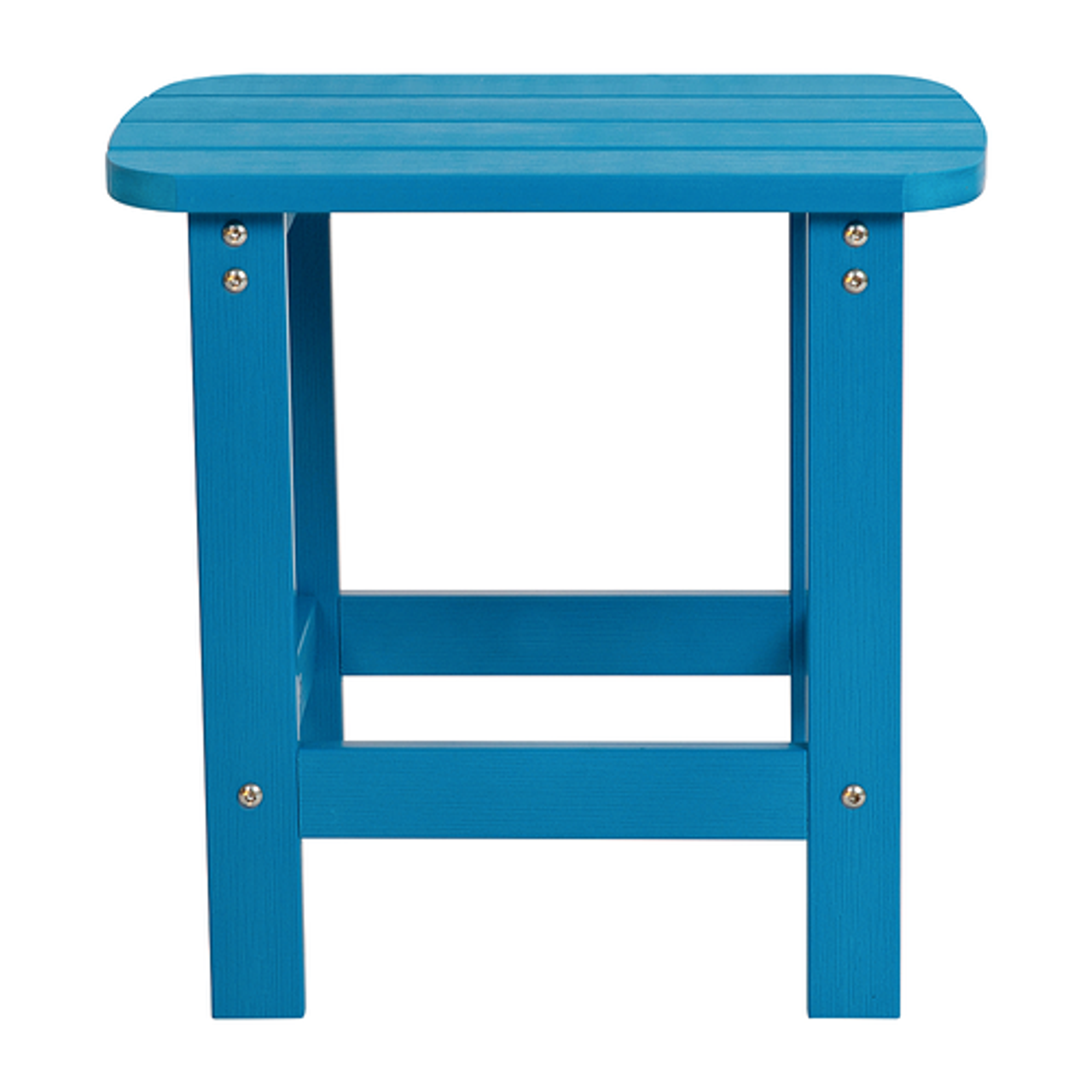 Flash Furniture - Charlestown Classic Adirondack Side Table - Blue