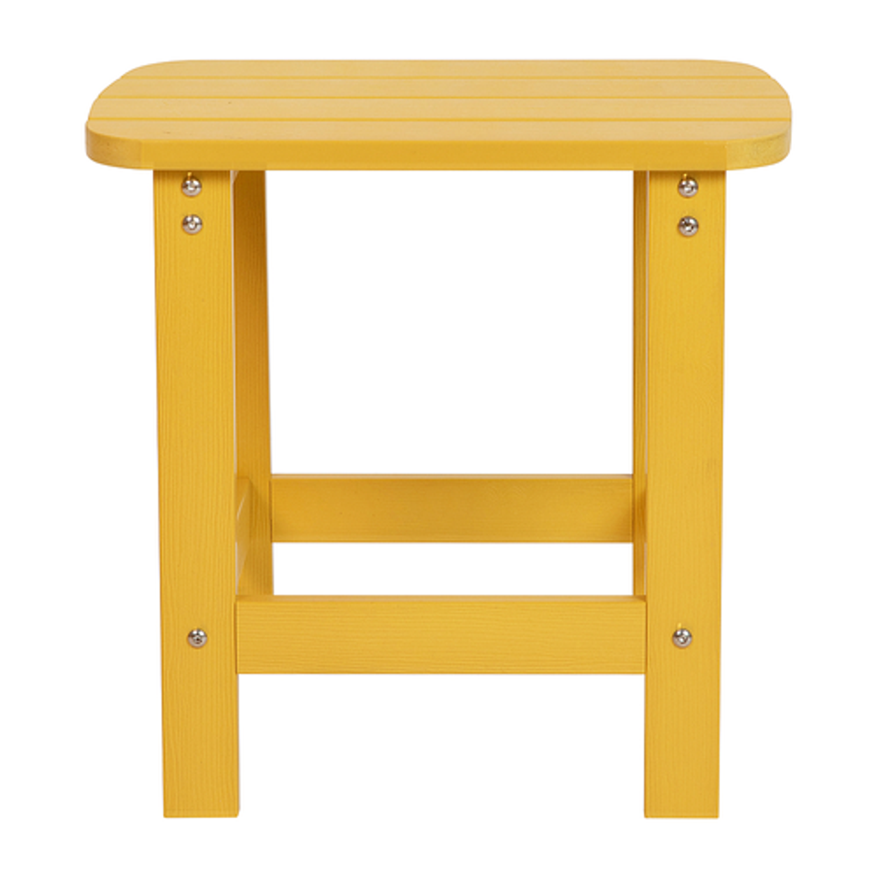 Flash Furniture - Charlestown Classic Adirondack Side Table - Yellow