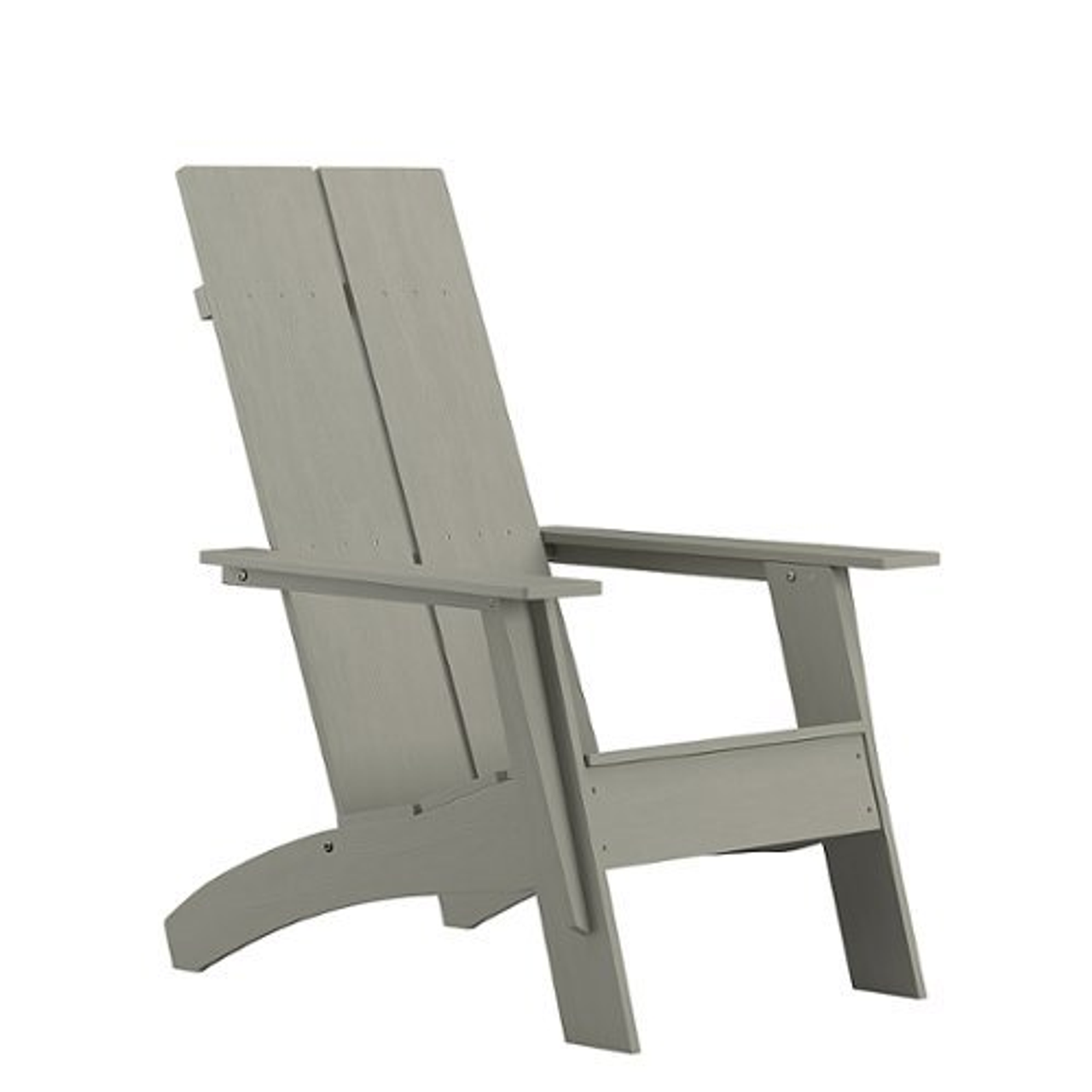 Flash Furniture - Sawyer Adirondack Chair - Gray