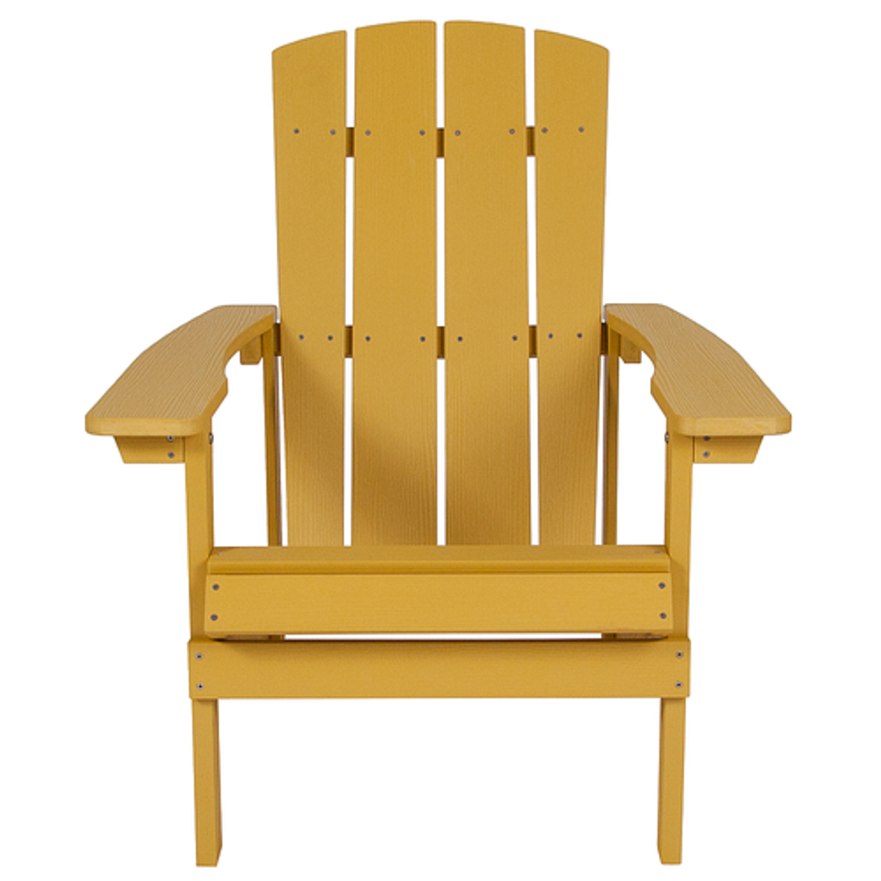 Flash Furniture - Charlestown Adirondack Chair (set of 2) - Yellow