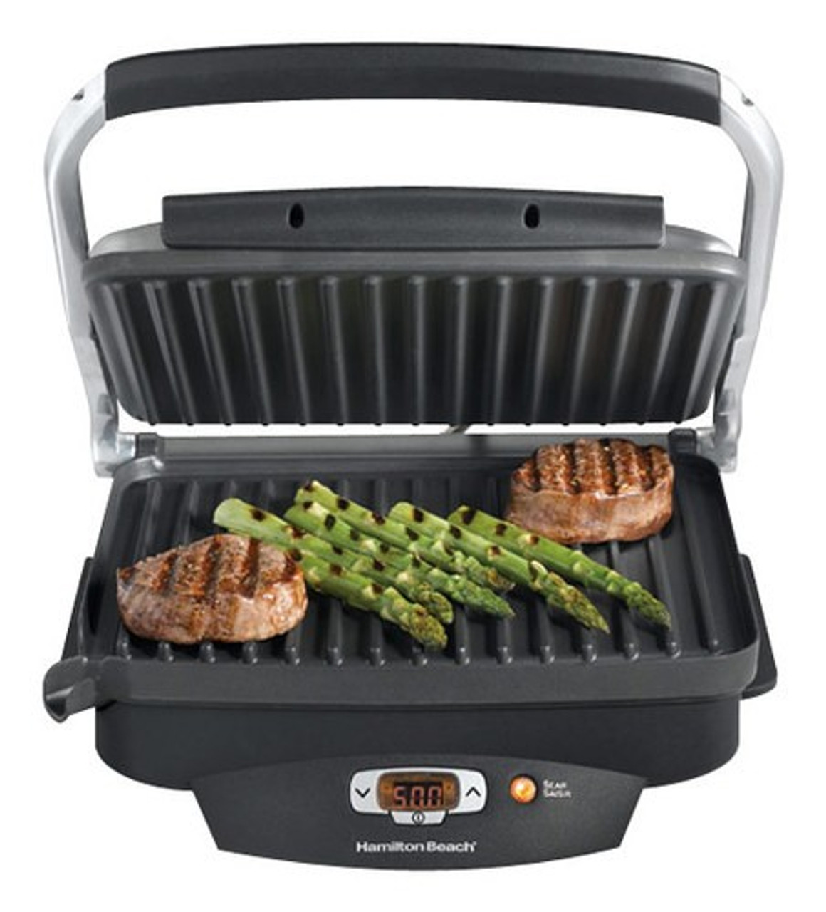 Hamilton Beach - Steak Lover's Indoor Grill - Black