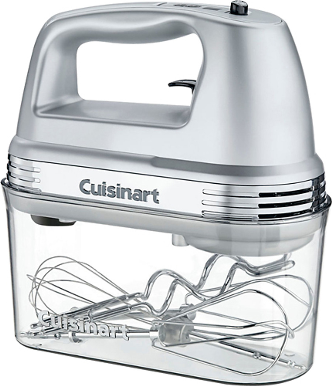 Cuisinart - HM-90BCS Power Advantage 9-Speed Hand Mixer - Brushed Chrome