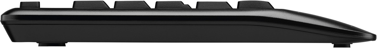 Logitech - Wireless Combo MK345 Keyboard and Optical Mouse - Black/blue