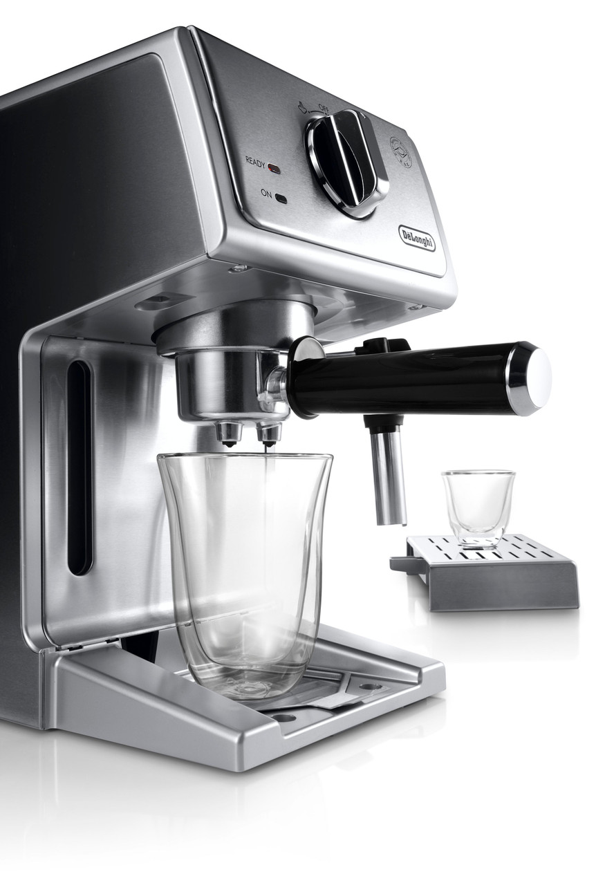 DeLonghi - Espresso Machine - Silver