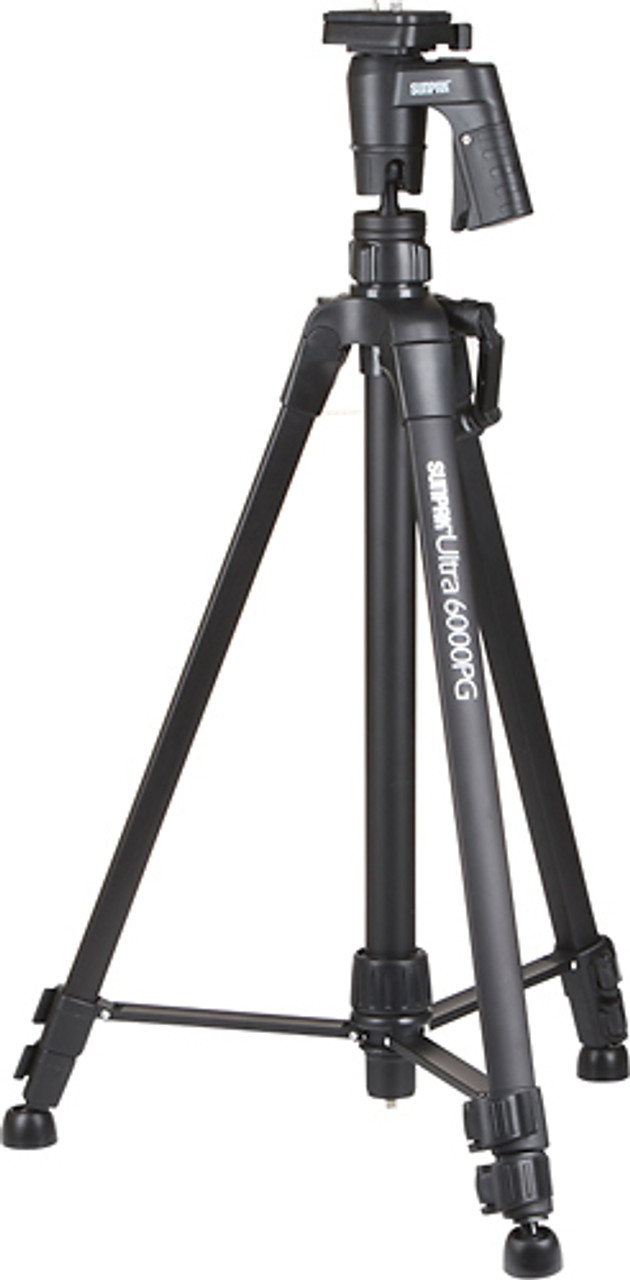 Sunpak - PlatinumPlus Ultra 6000PG 61" Tripod - Black